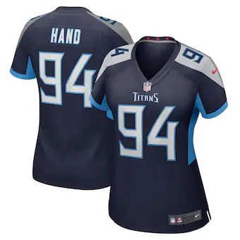 womens nike dashawn hand navy tennessee titans game player 